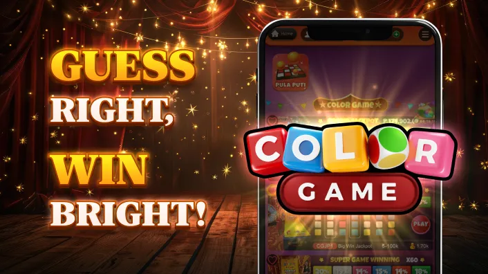 Hand holding a modern smartphone displaying a vibrant online casino game, blurred luxurious casino elements in background